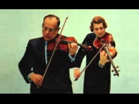 Mozart Sinfonia Concertante in E flat Major, K 364 Joseph Fuchs,Lillian Fuchs,Pablo Casals 1953