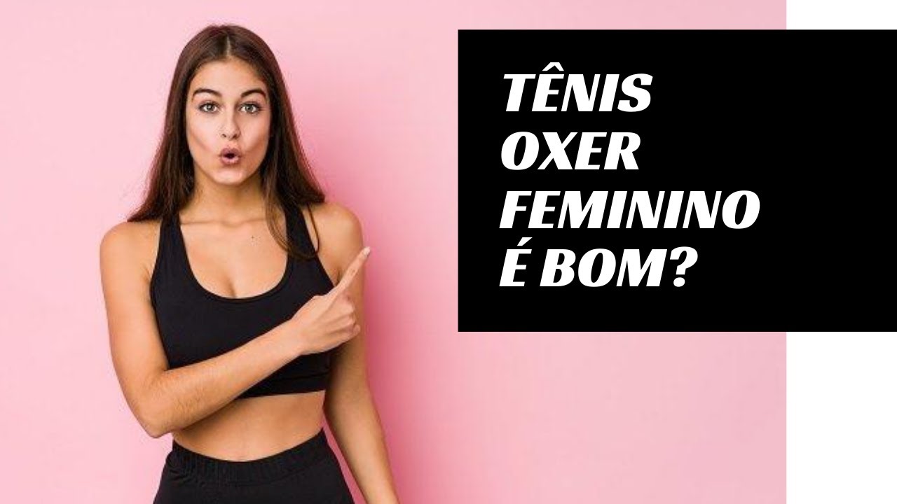 tenis oxer é bom para academia