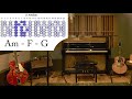 Piano || Backing Track in A minor