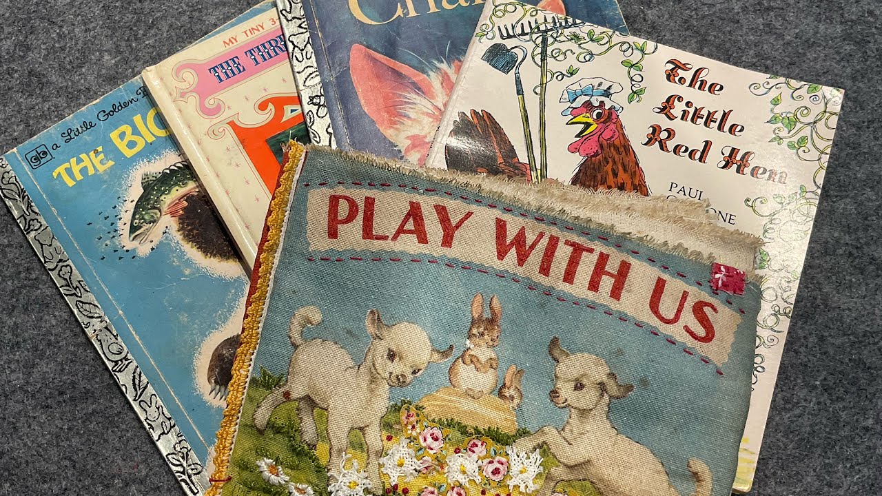 Часть 4 Том 9 Текстильные истории, винтажная детская книга. Завершено. #roxyjournalofstitchery