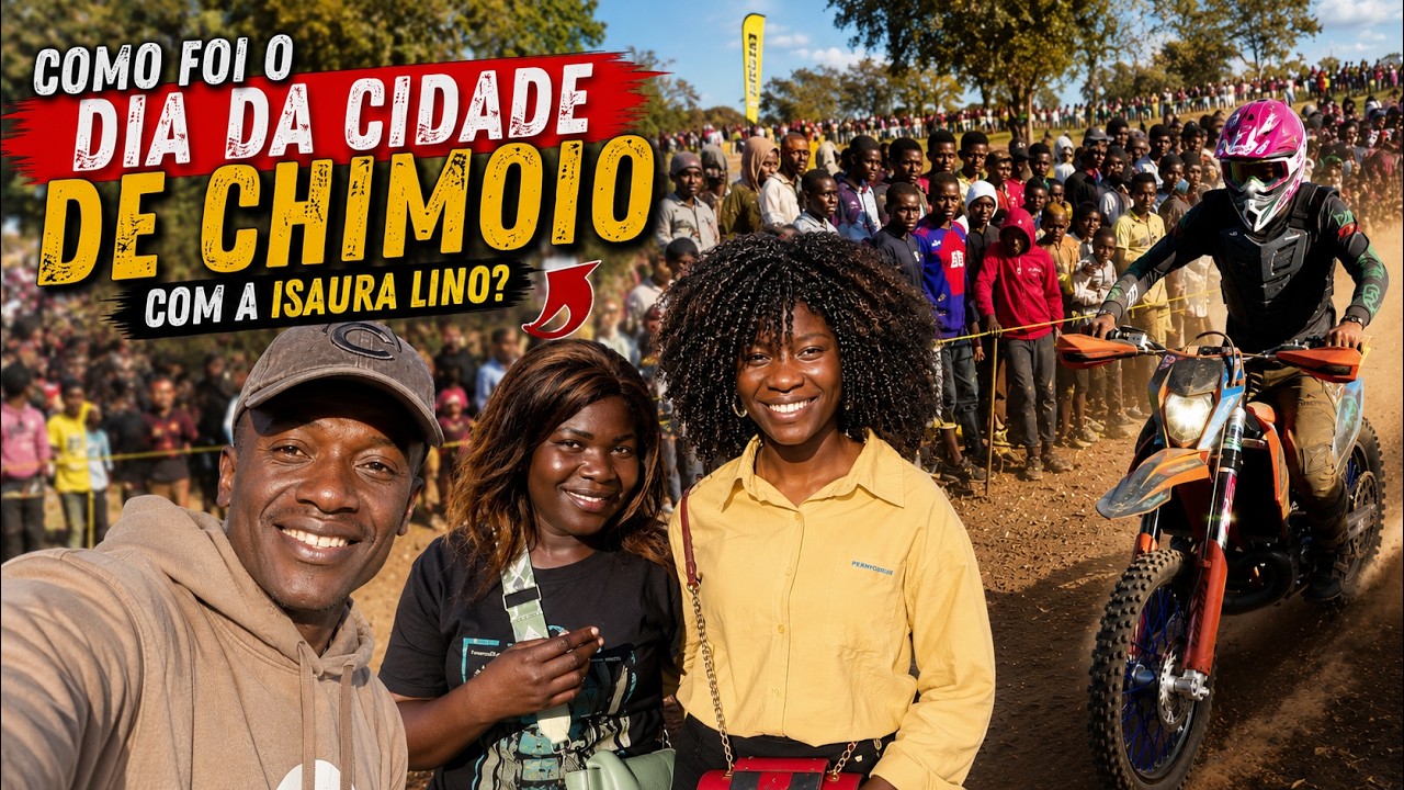 COMO FOI ISAURA LINO COMIGO NO DIA DA CIDADE DE CHIMOIO? #moçambique #africa #motocrosss #viral