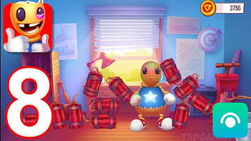 Kick the Buddyman: Origins - Gameplay Walkthrough Part 8 - Free Weapons (iOS)