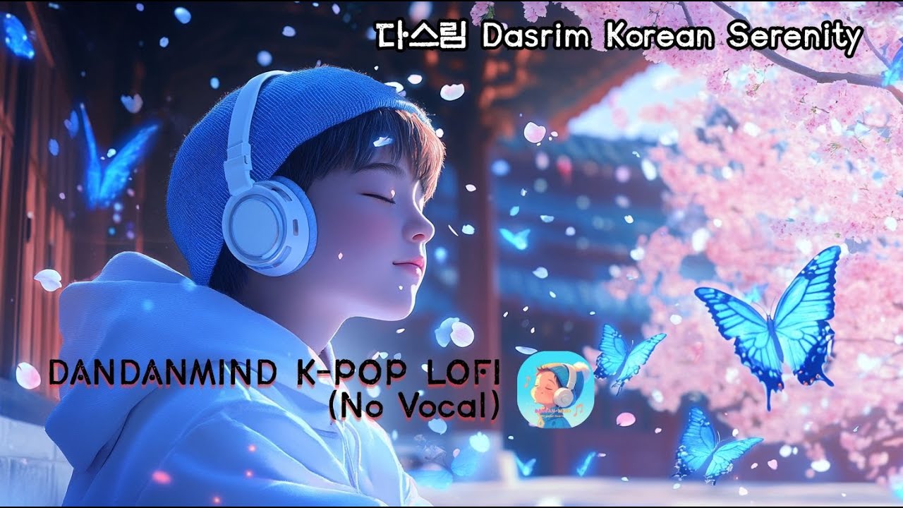 [Playlist-Dasrim] K-POP Lofi 가사없이 듣는 편안한 3시간 | Study & Work (No Vocal) #ChillKpop #KPOPLofi