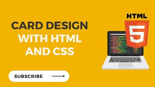 Card design for team member with HTML and CSS