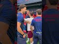 🤝 Bryan Zaragoza se reencuentra con sus excompañeros de Osasuna | @rcdespanyol