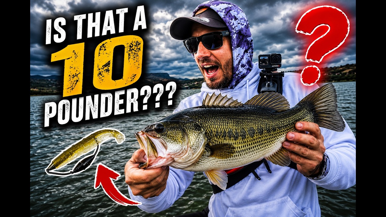 Could this be the fish every bass angler dreams about… a 10-pounder? 👀🎣