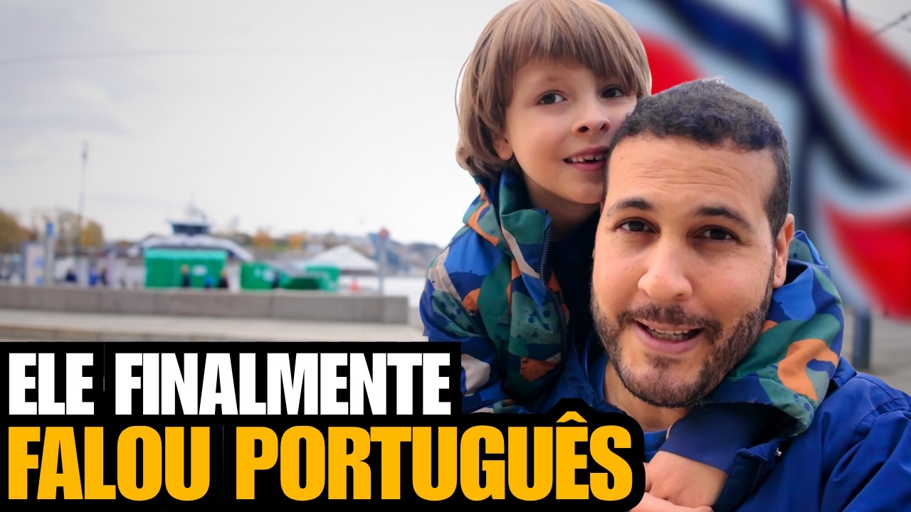 Achei Que Ele Nunca Ia Falar Português...