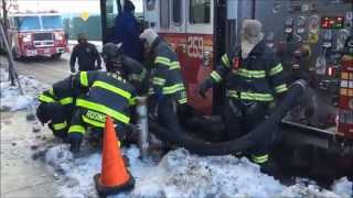 FULL CONTINUOUS VIDEO OF FDNY BATTLING MASSIVE 7 ALARM WAREHOUSE FIRE IN WILLIAMSBURG, BROOKLYN.