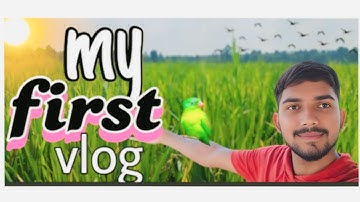 My first vlog 💗 || vlogger rahul🥰 || viral vlog video 💯 || my new vlog 