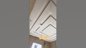 Pop ceiling work by Moses pop in building in Ghana 🇬🇭 #buildinginghana …