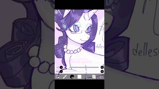 rarity redesign/in my style! //#mlp #rarity #raritymlp #digitalart #ibispaintx #fyp #art
