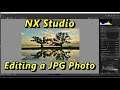 Editing JPG Photos in Nikon NX Studio