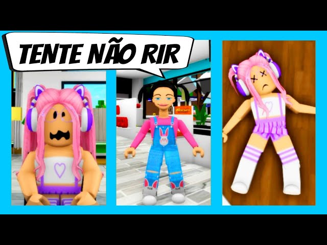 PARTE 1/2 A BATALHA DE RIMA MAIS ENGRAÇADA DO ROBLOX _ TENTE NÃO RIR