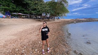 ASMR walk on the beach