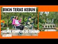 BEBERES KEBUN DAN PASANG UBIN UNTUK TERAS PART 2
