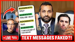 Kash Patel Testifying LIVE Now on Charlie Kirk Assassin | Dark Texts With Trans Boyfriend Released…