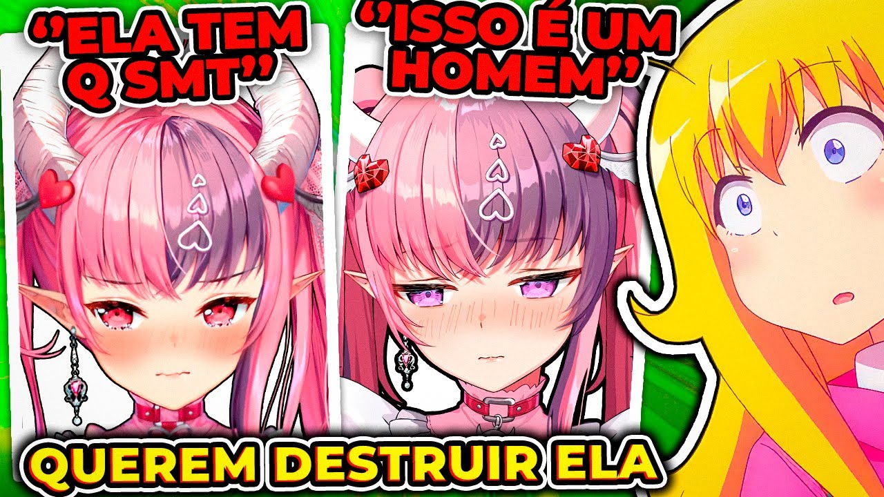 VTUBER IRONMOUSE sendo ATACADA por YOUTUBERS!