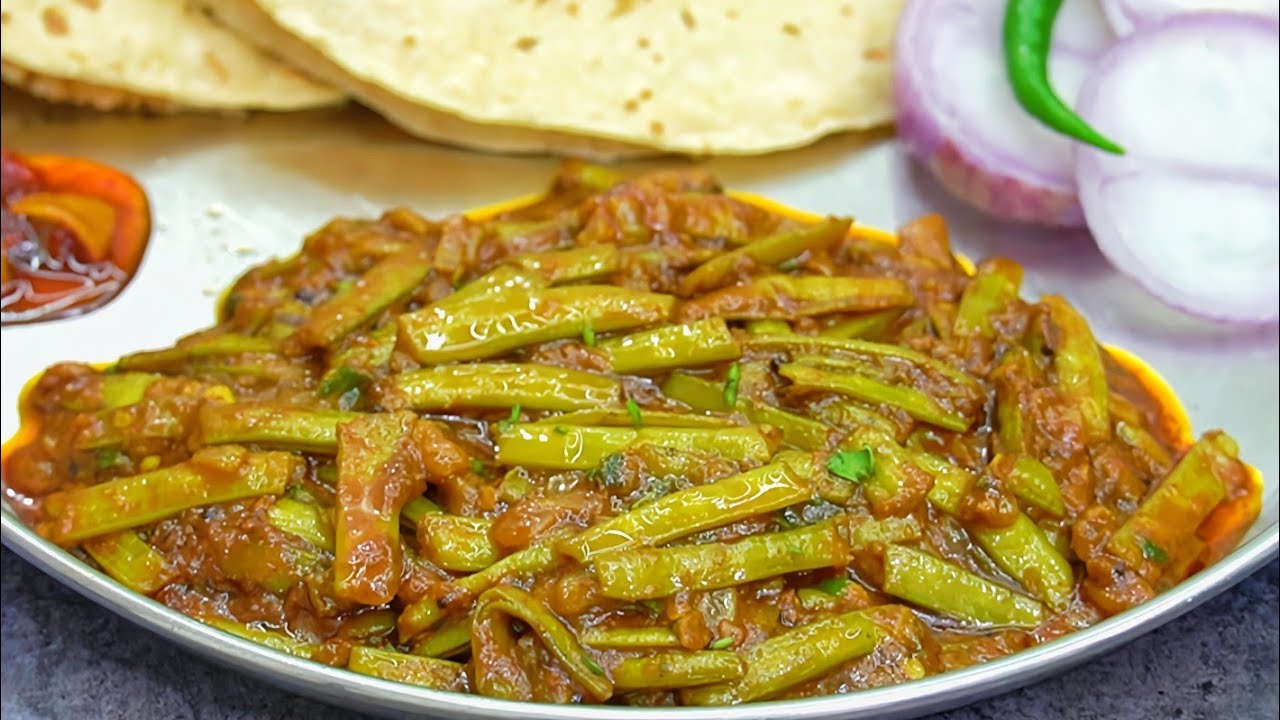 ग्वार फली की एकदम स्वादिष्ट चटपटी सूखी सब्जी।Gawar phali ki sabji|Guvar Fali Ki Sabji|Cluster beans 