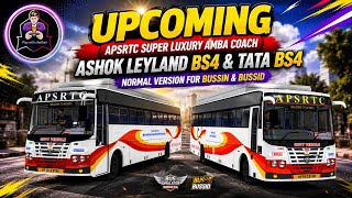 APSRTC Super Luxury Amba Coach Ashok Leyland BS4 & Tata BS4 Bus Mods for BUSSID & BUSSIN screenshot 1