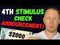 GREAT NEWS FOR MONTHLY STIMULUS CHECKS!! Fourth Stimulus Check Update & Daily News