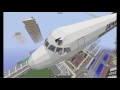 マインクラフト MCヘリmod 飛行機を飛ばしてみた