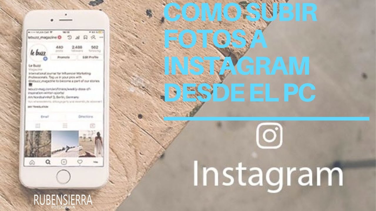 como subir fotos a instagram sin perder calidad desde tu pc sin