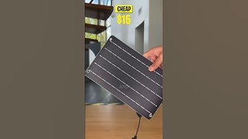 Testing Cheap vs. Expensive Portable Solar Panels!