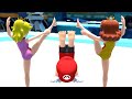 Mario &amp; Sonic at the Olympic Games Tokyo 2020 - All Character Balance Moves (Gymnastics)