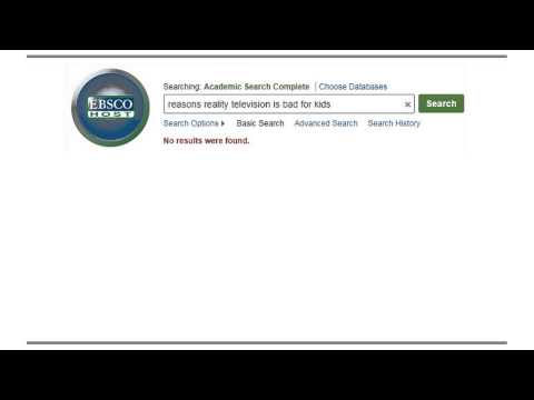How do Databases Work? Keywords and Boolean Logic