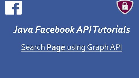 Facebook API Tutorials in Java # 15 | Search Page using Graph API