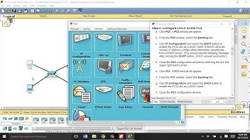 CO231 Adding computers to an existing network Packet Tracer