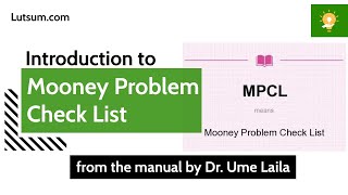 Introduction to the Mooney Problem Check List | Psychological Testing |