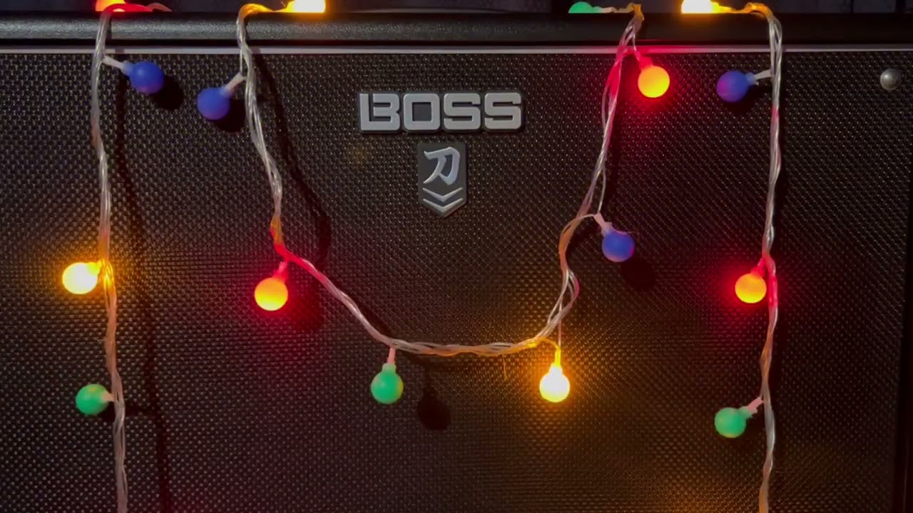 90s Christmas Lights Nostalgic Music Sound