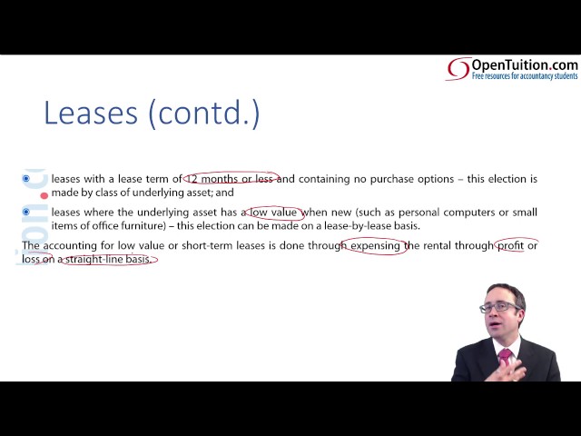 ACCA P2 Introduction to IFRS 16 Leases