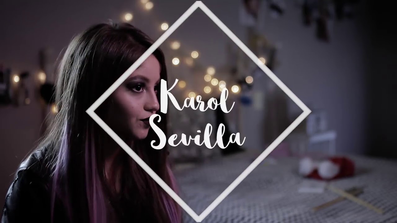 Besos de ceniza de Karol Sevilla letra - YouTube