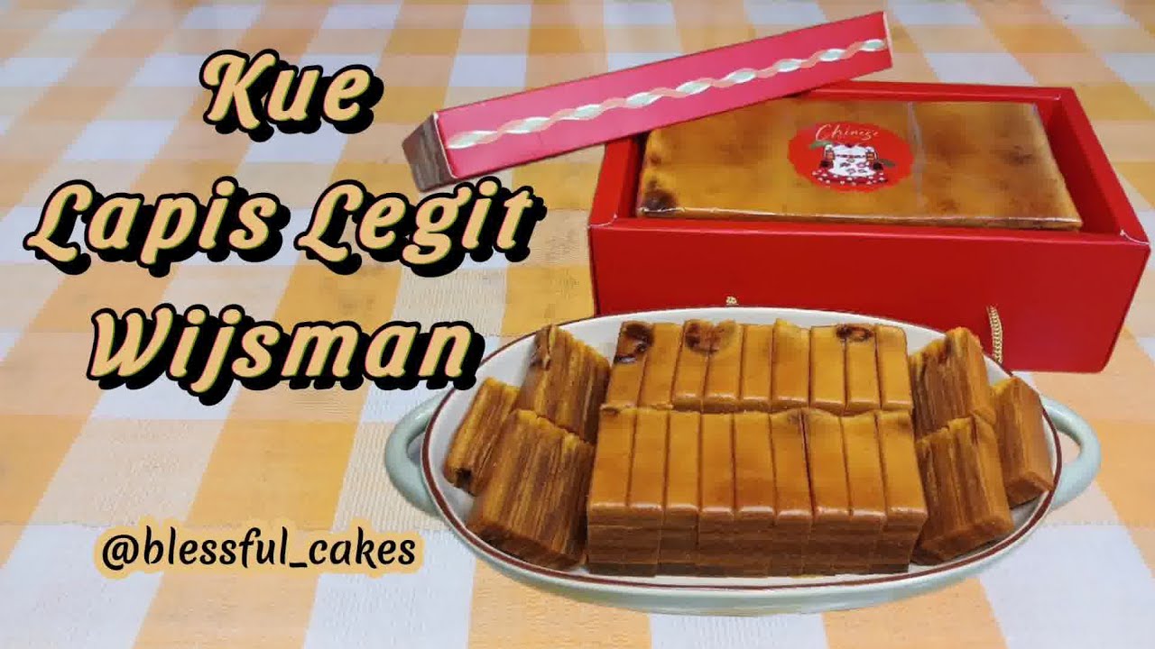 KUE LAPIS LEGIT PREMIUM FULL WIJSMAN  ||  Pertama kali pasti berhasil, yg penting sabar & telaten 🤗