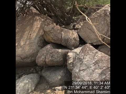 نقوش قرآنية وادي حنين