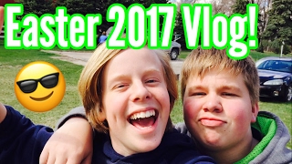 EASTER EGG HUNT ON 4-WHEELERS?! (Easter 2017 Vlog)