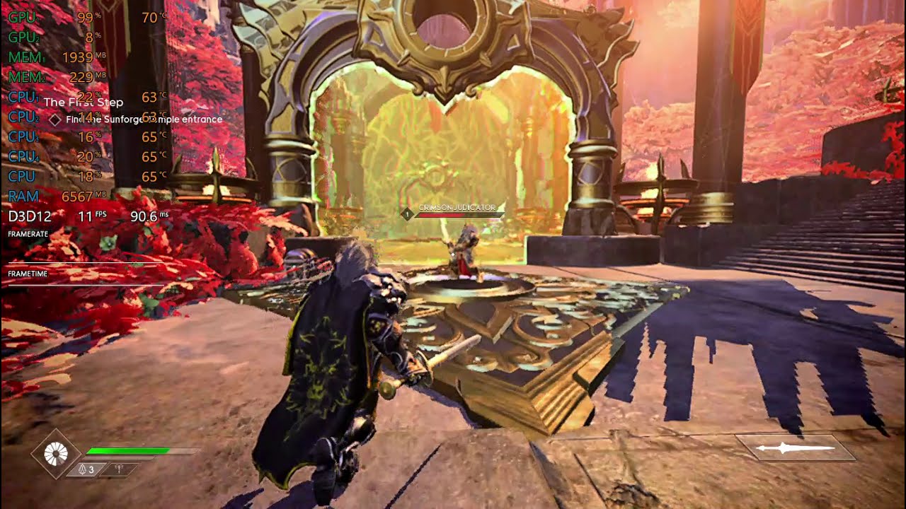 Godfall on i3 6006U ,8gb ram ,AMD R5 M330 ,Fps Test