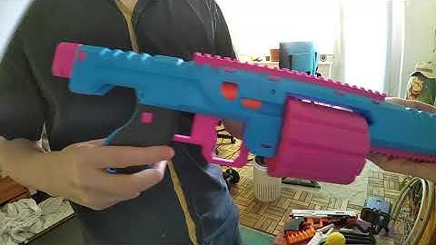 X-Shot Micro 2 Reshell 4 - Revolver Rifle - Firing Demo