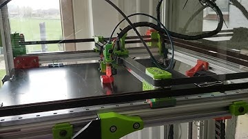 Hevort 3D printer first print