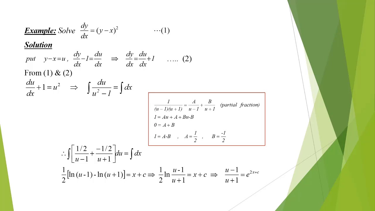 Mathematics III - III الرياضيات - Lecture 3 - YouTube