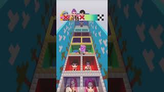 KPop Demon Hunters Vs Squid Game Lava Jump Part 4 #minecraft