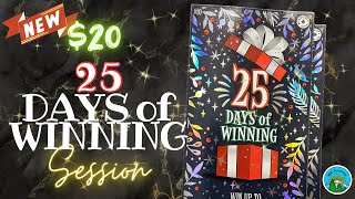 🎄$10 - 25 DAYS OF WINNING x2 | WA Lottery Scratch Tickets