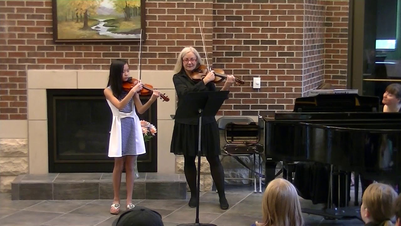 Hickory Dickory Dock, Folk song, Viane N., violin YouTube