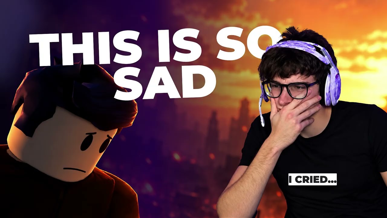 IANROCKS — “Watching The SADDEST Roblox Story EVER” Thumbnail Redesign