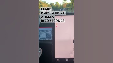 First Time How to Drive a Tesla Beginner