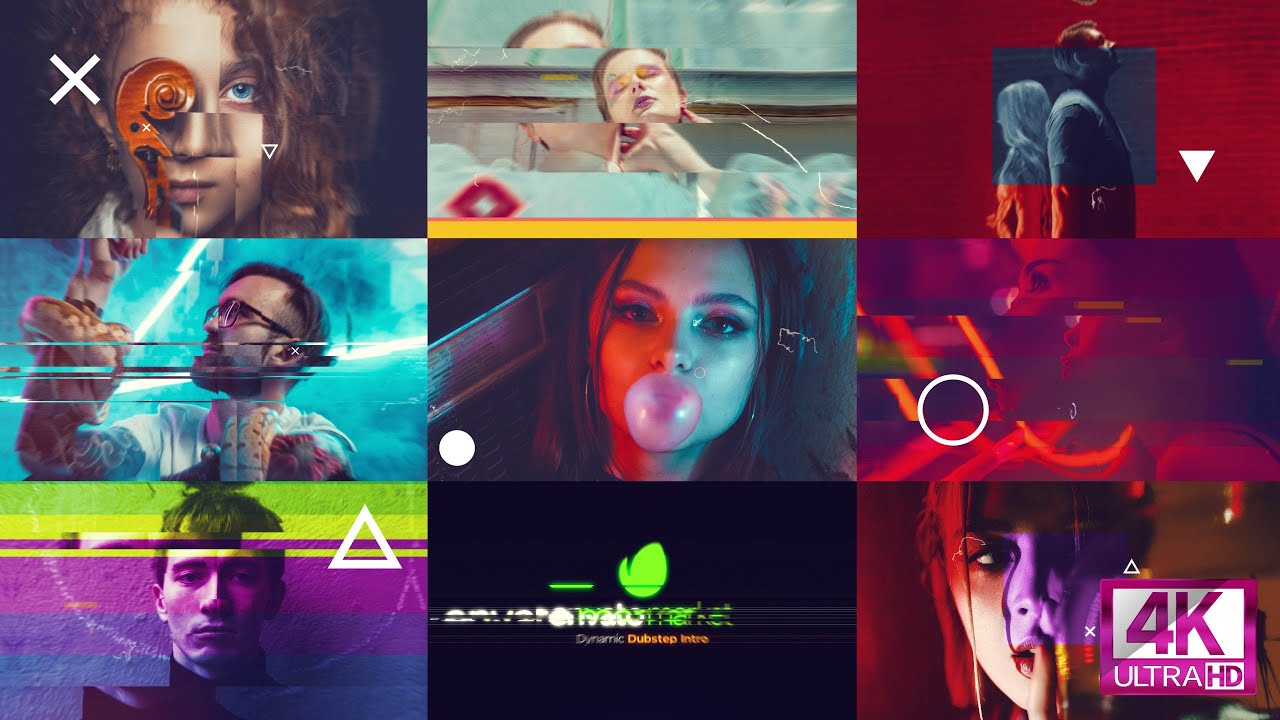 Dynamic Dubstep Intro 4K - Adobe After Effects Template - YouTube