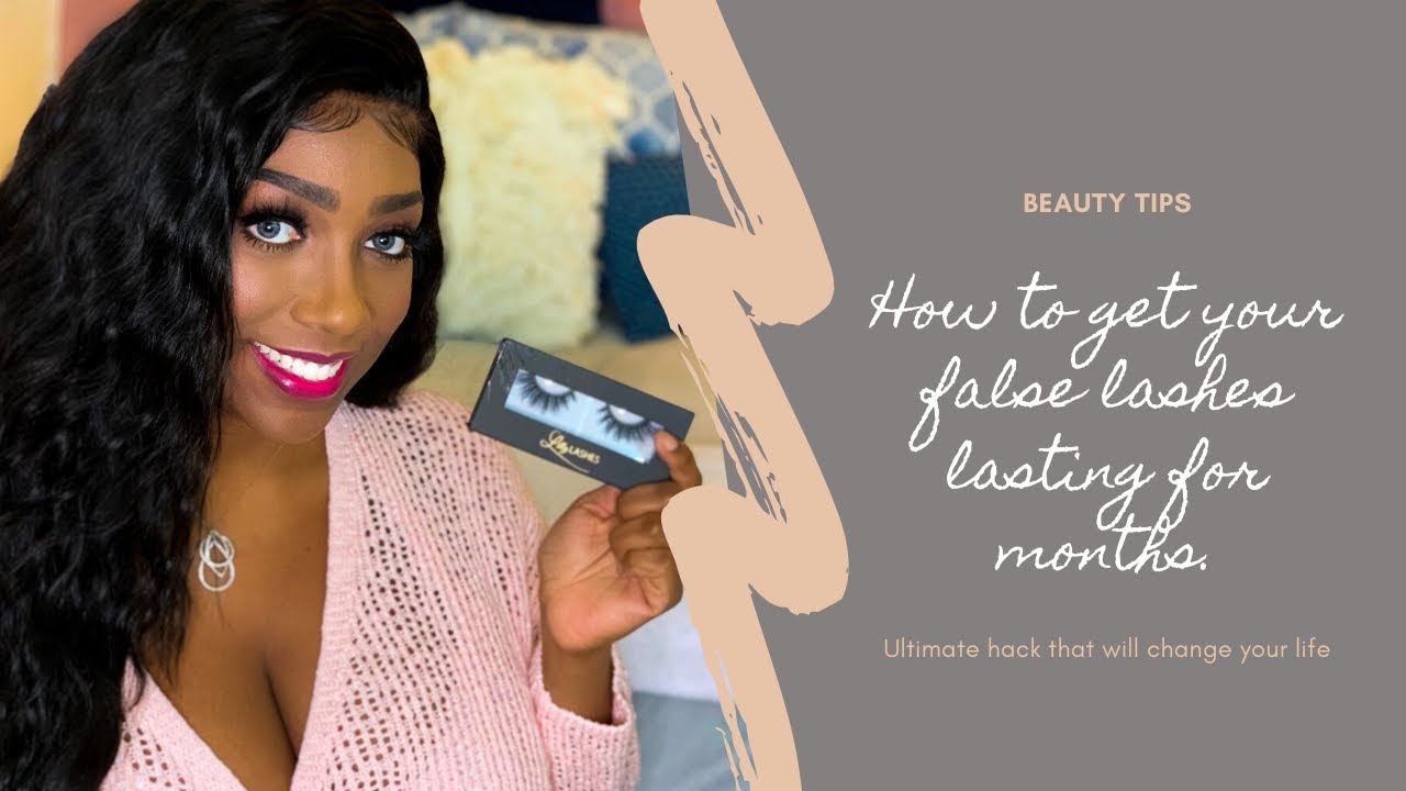 How to keep your false lashes looking brand new for months | ft. Lilly Lashes (NOT SPONSORED)