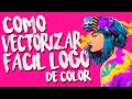 🚀 Como VECTORIZAR un LOGO de COLOR - IMAGEN en ILLUSTRATOR rapido!!! Tutorial Español